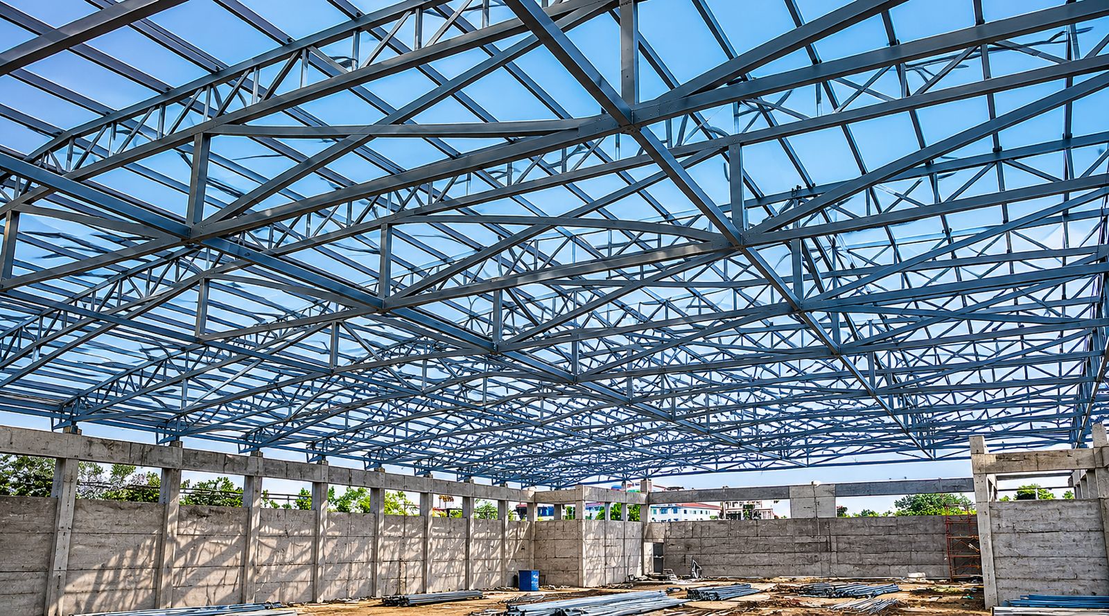 Sports Indoor Arena Fabrication & Erection